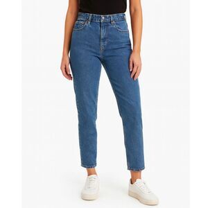 Abercrombie & Fitch Women's the mom high rise jeans size 28 / 6s Medium wash